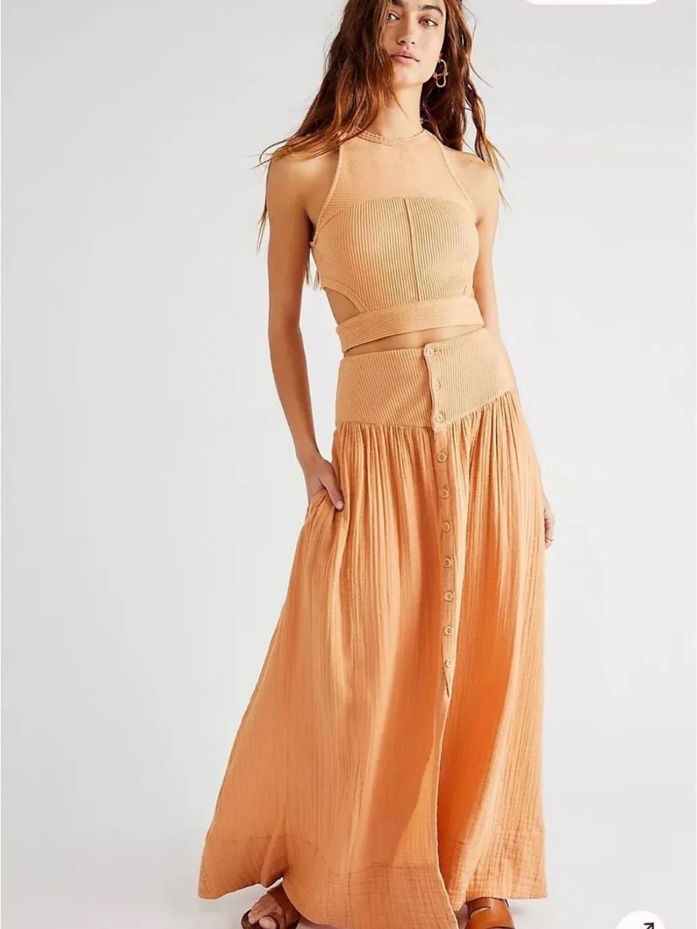 Free People France’s maxi skirt